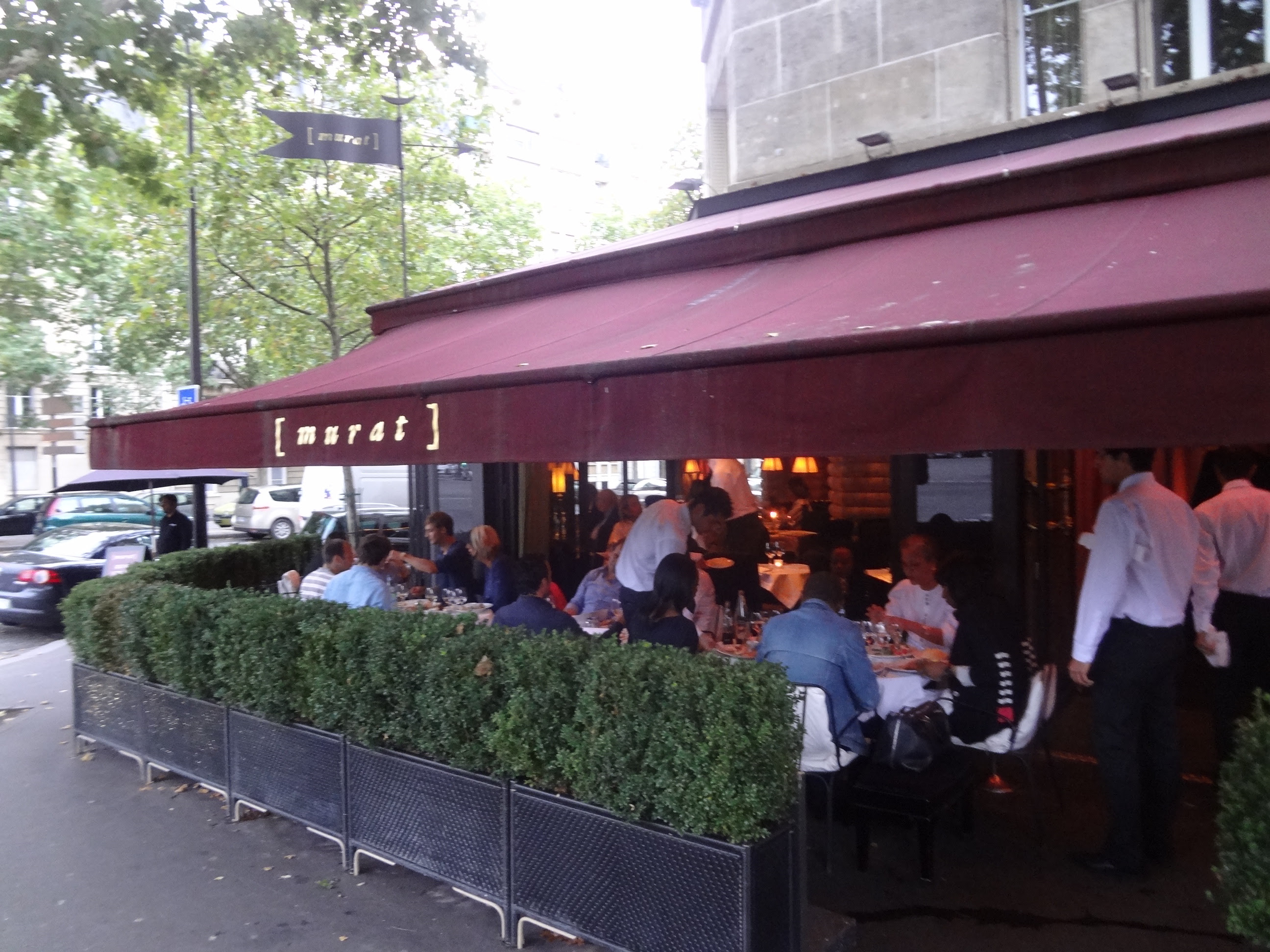 Le Murat restaurant Paris 16e Mon dimanche soir au Le Murat restaurant Paris 16e Mon dimanche soir au