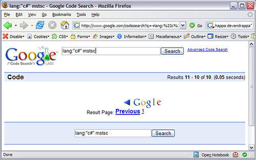 google-code-search-bug-page-1
