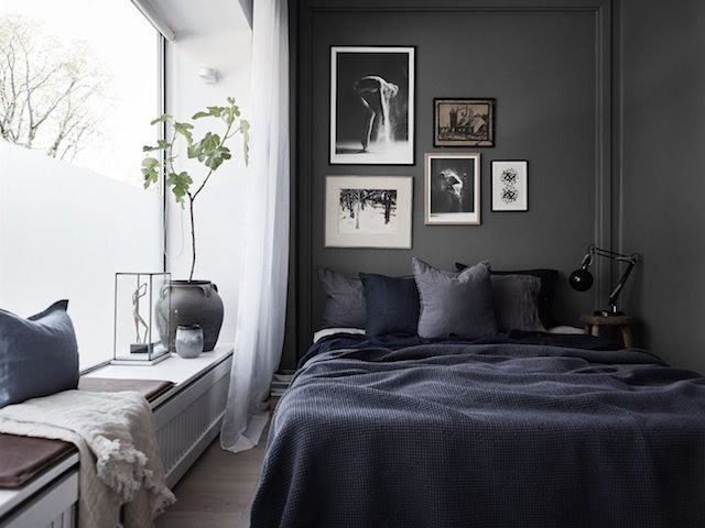 Desain Ruangan dengan Pilihan Warna Hitam Warna Gelap Desain Ruangan dengan Pilihan Warna Hitam Warna Gelap