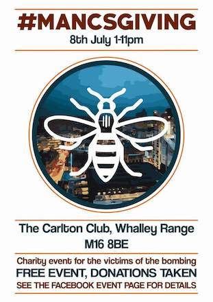MancsGiving @ The Carlton Club 4 June