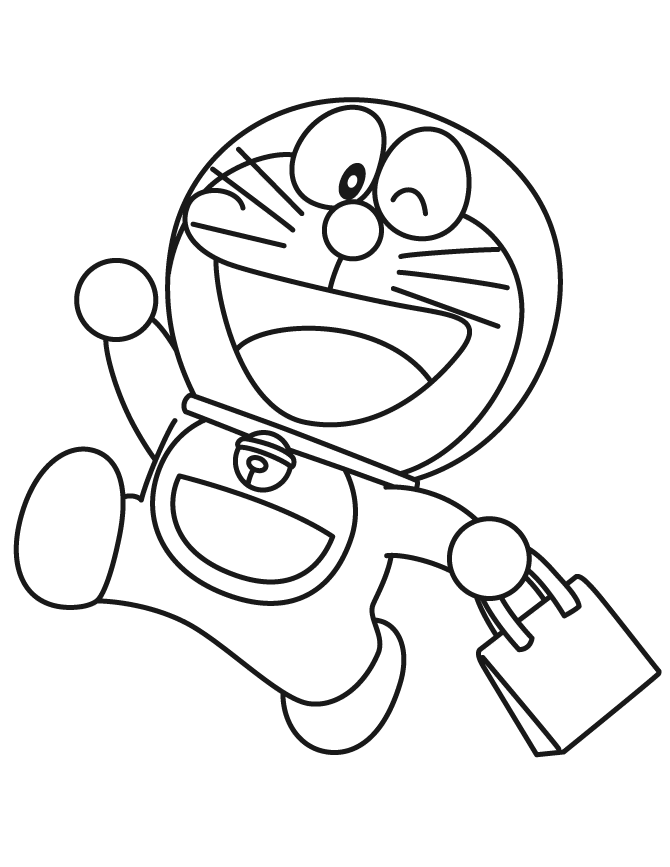 Download Doraemon Coloring Pages to download and print for free