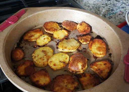 Recipe of Quick Pan-fried potatoes