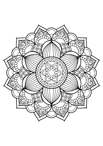 Free Coloring Pages For Adults Printable Hard To Color