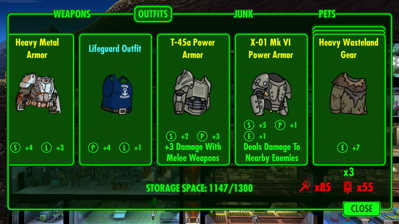Idea Making Power Armor More Interesting Foshelter