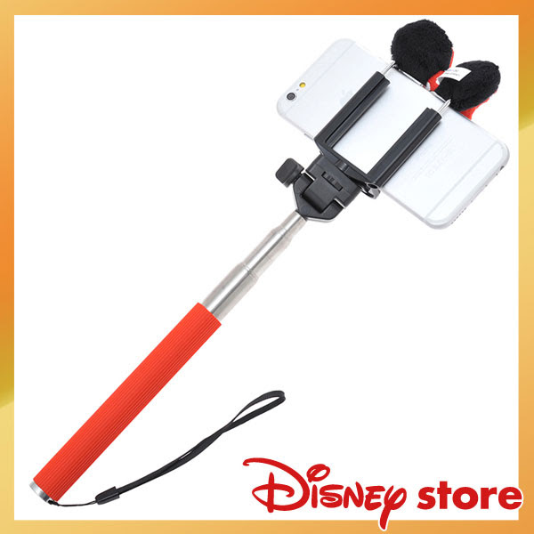 大好きなものにかこまれて 自撮り棒 スマホ ディズニー ミニー