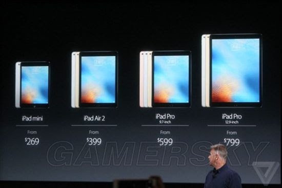 Ipad Pro尺寸及配置一览ipad Pro多大 游民星空gamersky Com