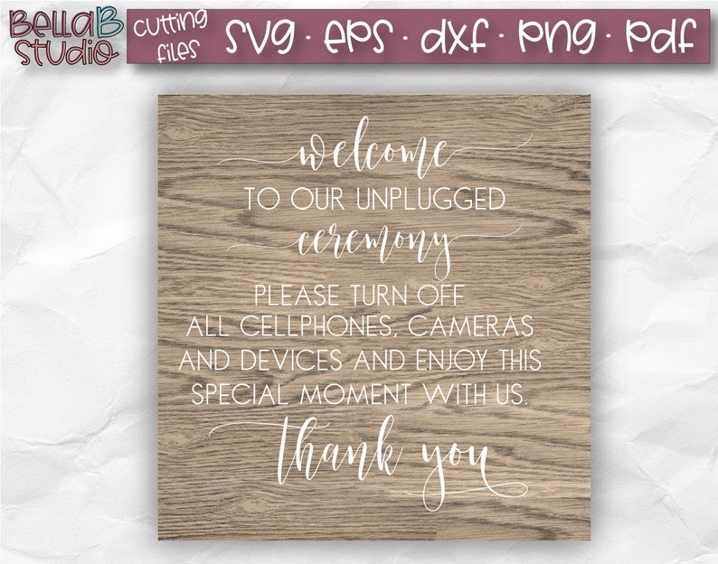 Download Free 273 Unplugged Wedding Svg Free SVG PNG EPS DXF File for Cricut, Silhouette and Other Machine