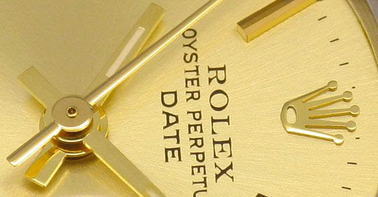 Foto 3, Rolex Date Oyster Perpetual Jubileeband Stahlgold Damen, U1644