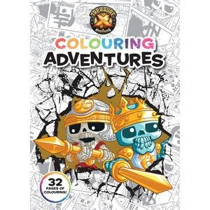  treasure x colouring adventures big w