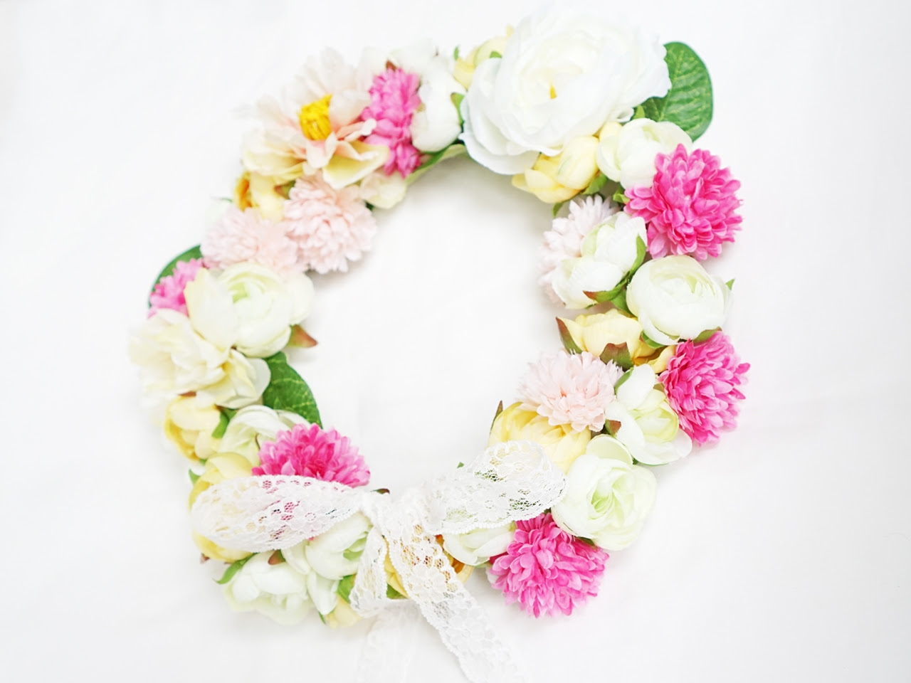 お誕生日パーティーの主役に 手作り花かんむりでプリンセス気分 Arch Days