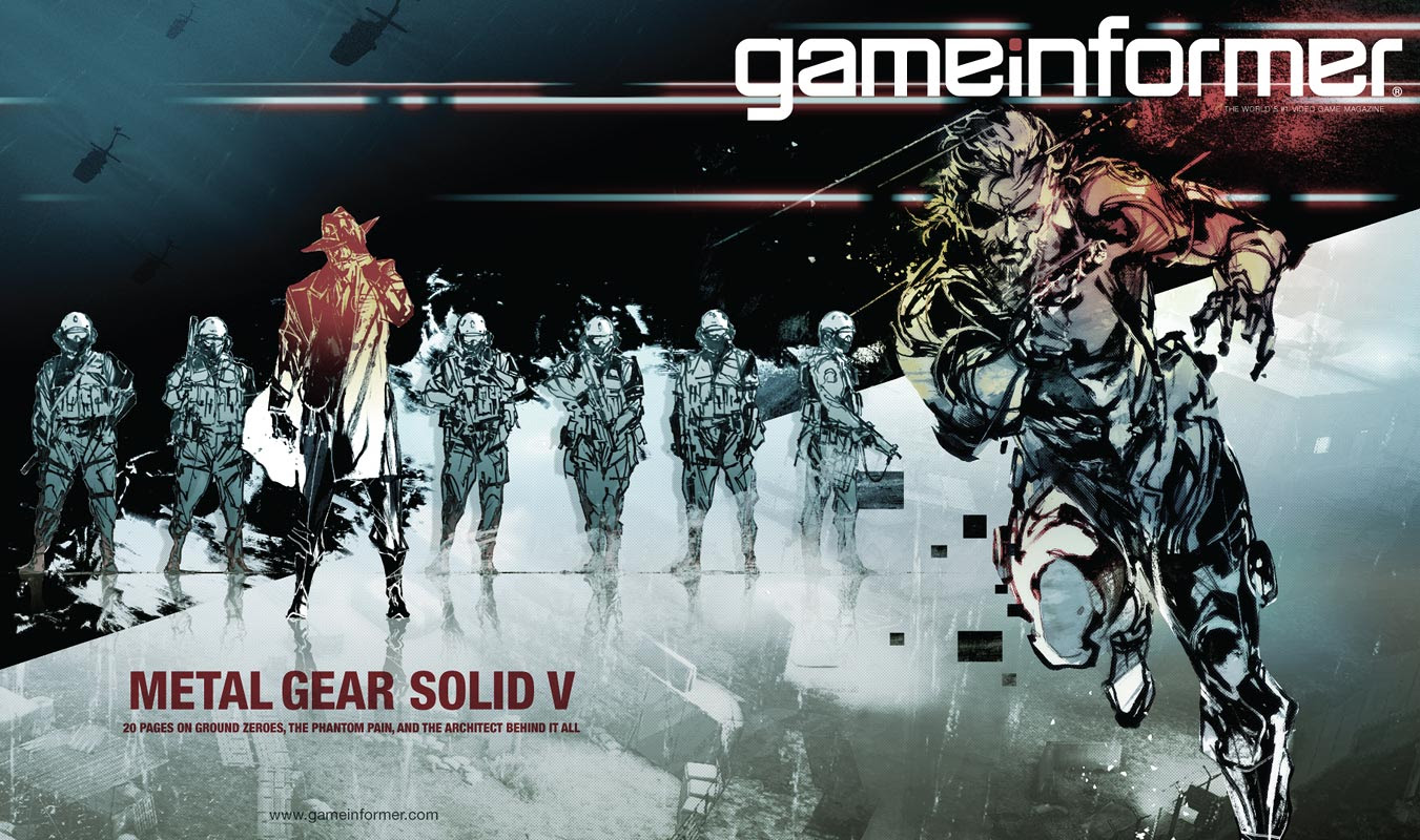 壁紙用にも欲しい Game Informer3月号の メタルギアソリッド5 カバーアートが公開 ゲーム情報 ゲームのはなし