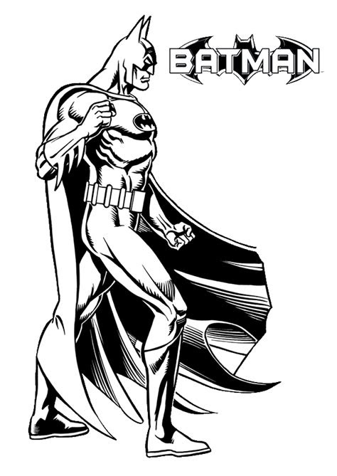  batman coloring pages coloringpages1001com