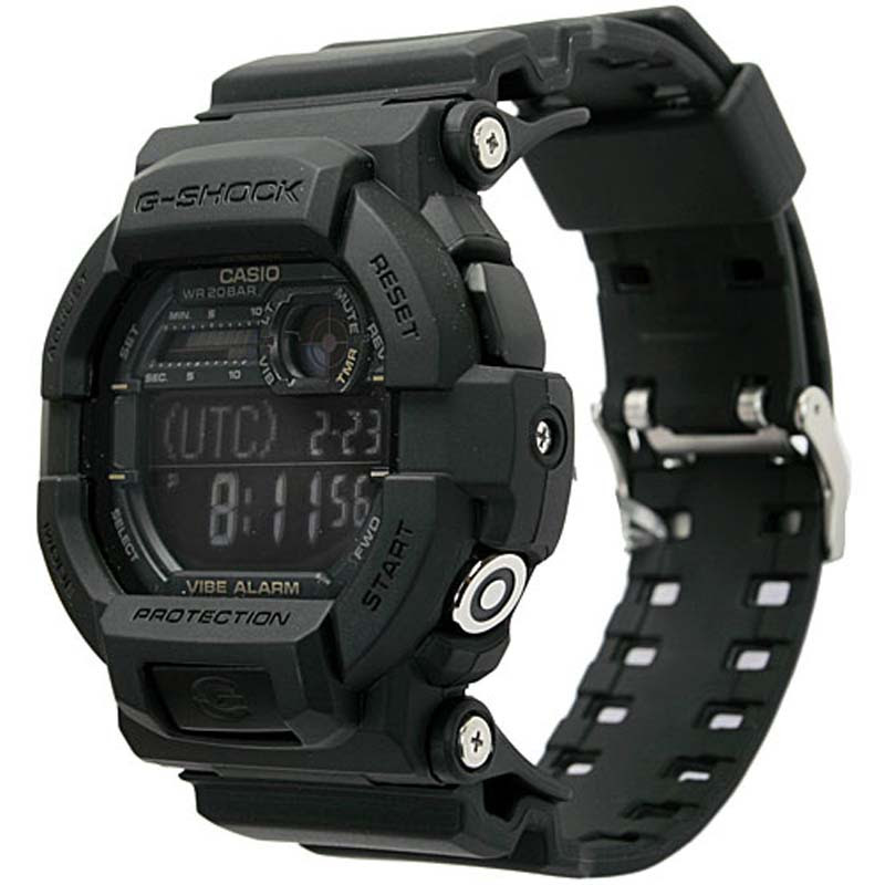 Details about G-SHOCK BLACK VIBRATION ALARM SUPER ILLUMINATOR DIGITAL ...