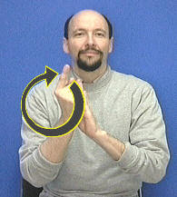 "hour" American Sign Language (ASL)