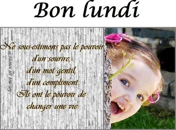 Bonjour Bon Lundi Citation Amities
