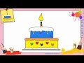 Téléchargement Gratuit cake design dessin gateau anniversaire kawaii 521017