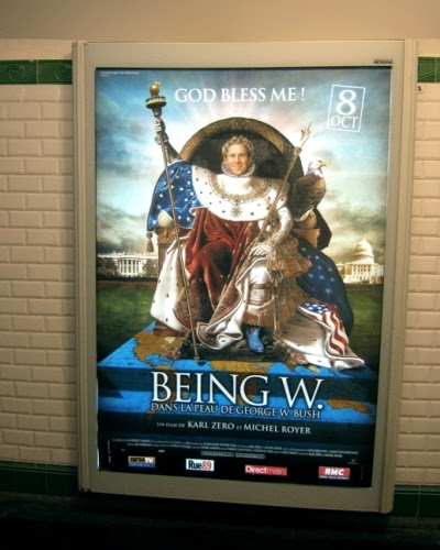 Karl Zero's 'Being W.' Poster Movie