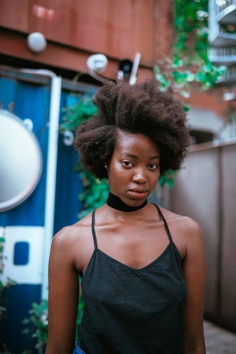 Protective Hairstyles 4C Short Hair : Natural Hair Inspiration | Portrait Photography | Type 4 - Short hair is more versatile than you think.