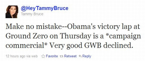 Tammy Bruce tweet