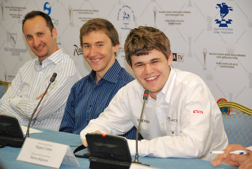 Три первых призеры очень довольны