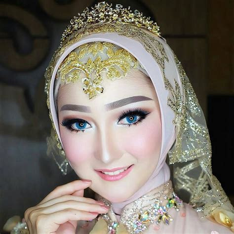 makeup natural pengantin muslim saubhaya makeup