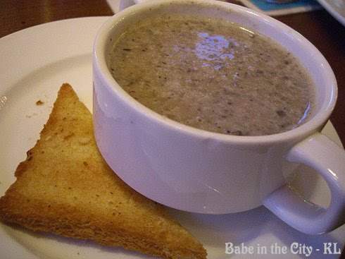 Brussels Mushroom Soup RM8.80