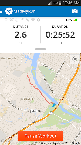 Run with Map My Run + - screenshot