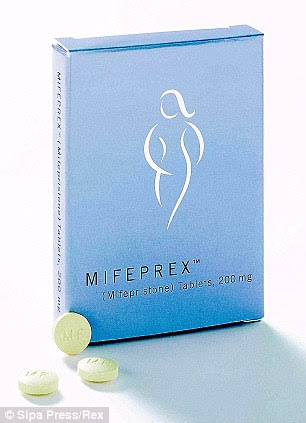 DIY: Pennsylvania mother Jennifer Whalen bought abortion drugs misoprotol (left) and mifepristone (right) online form an overseas drug store when her 16-year-old daughter experienced an unwanted pregnancy in January 2012