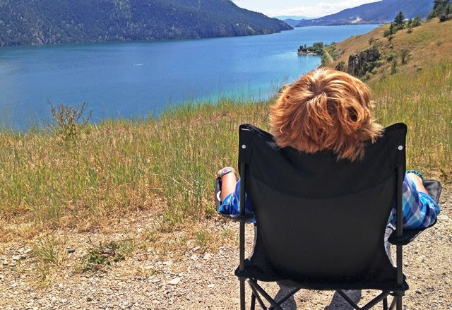 Beside Okanagan Lake Canada