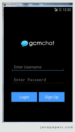 GCM-Chat-Login-Activity