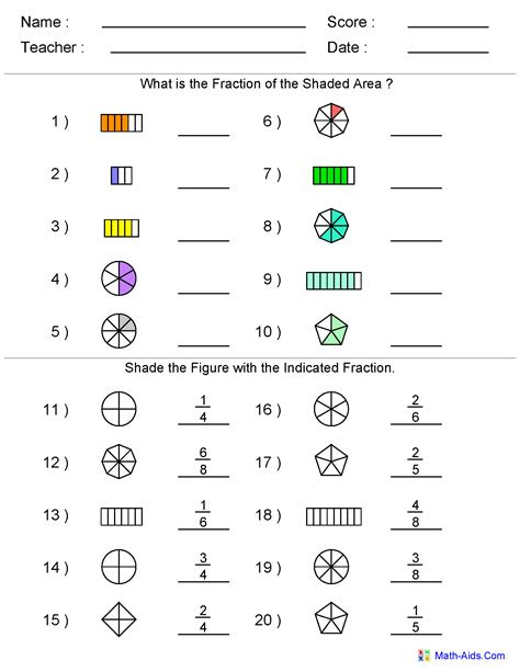  worksheet decimals and fractions worksheets grade 4th addition math