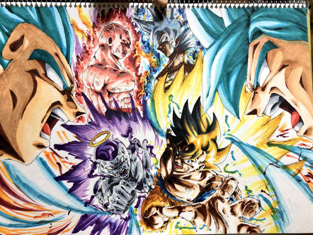 無料イラスト画像 ベスト50 かっこよ すぎる ドラゴンボール イラスト かわいい