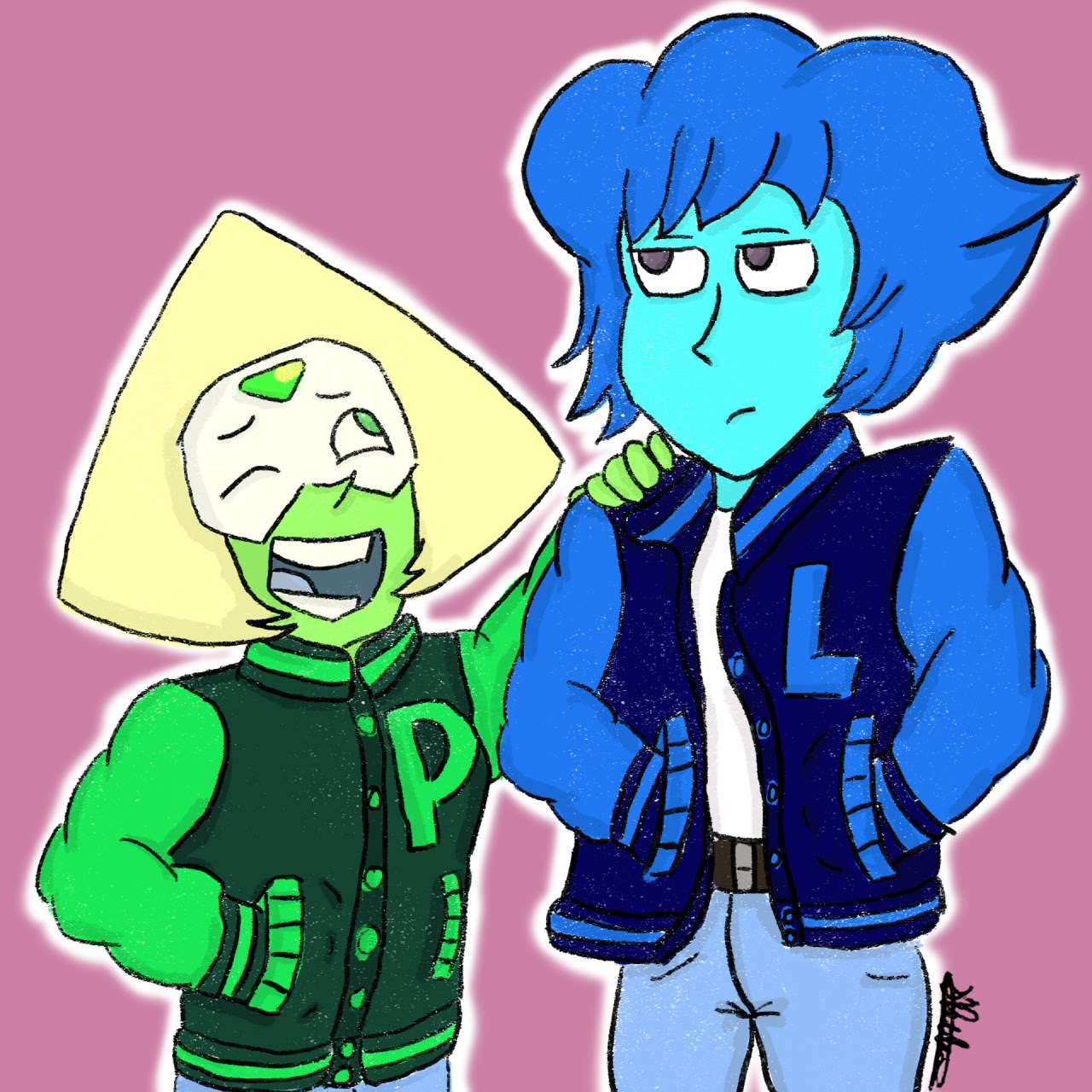 Imagine them in high school…