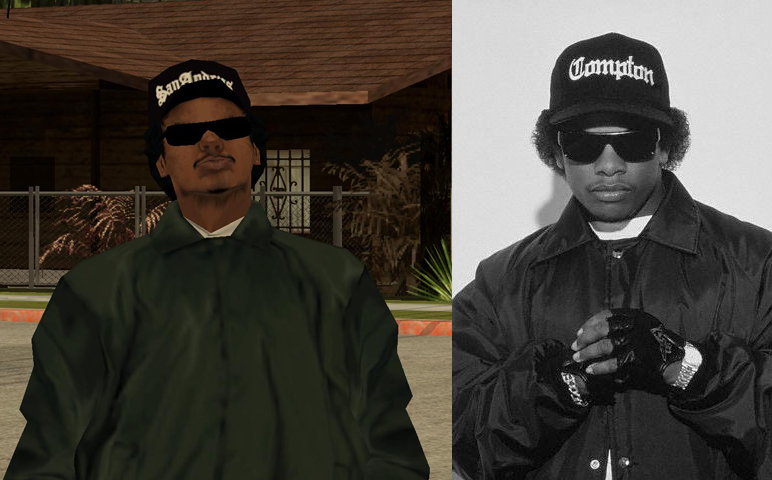 ComparaciÃ³n entre Ryder e Eazy-E.