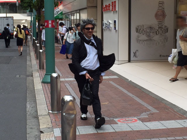 猫とバイクの日々 時々ラーメン 新宿 ストリートパフォーマー さん