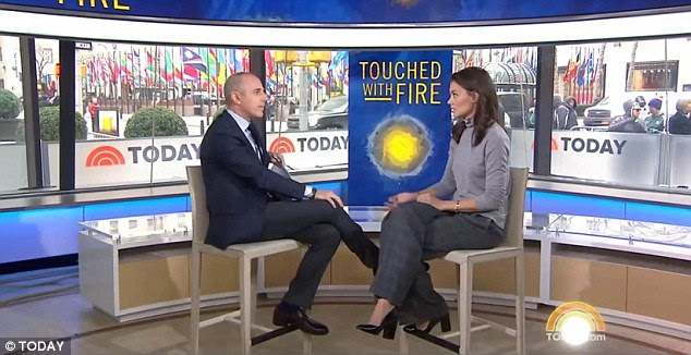Elephant in the room: Katie's interview with Matt came a decade after her movie star former husband called the anchor 'glib' during a heated discussion about psychiatry and anti-depressants