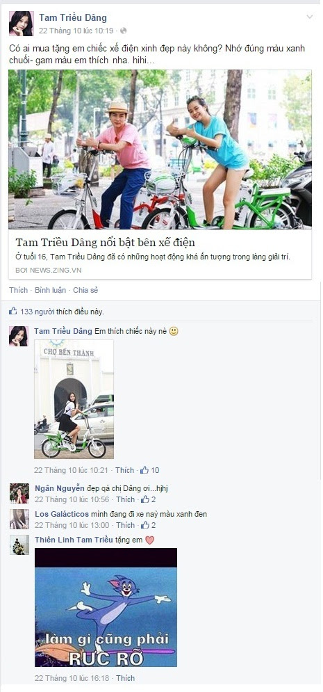Bật mí sở thích thú vị của “diễn viên nhí” Tam Triều Dâng 6