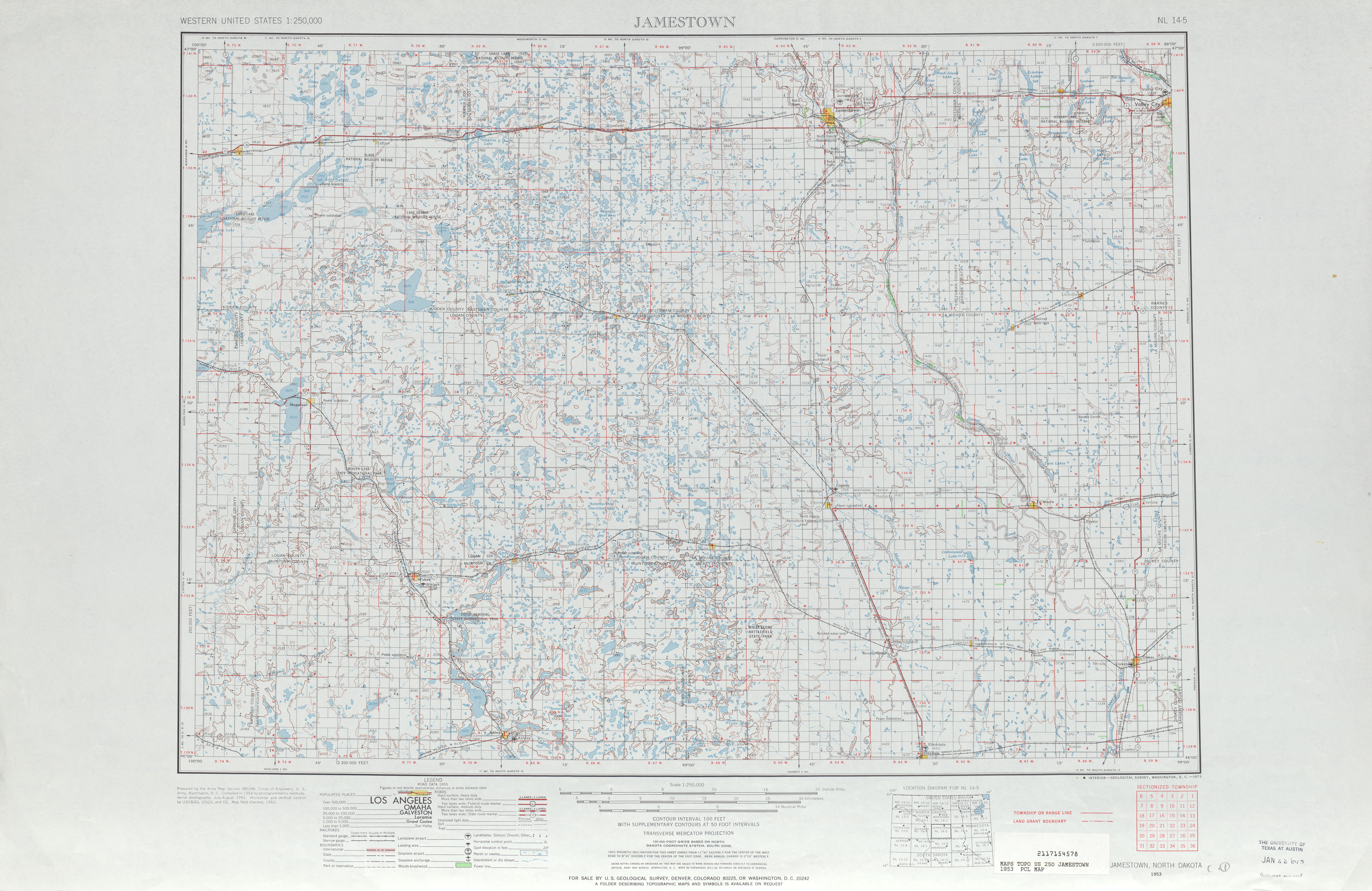 Us Map Jamestown