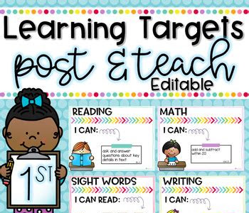 Download EPUB first grade common core learning targets Hardcover PDF