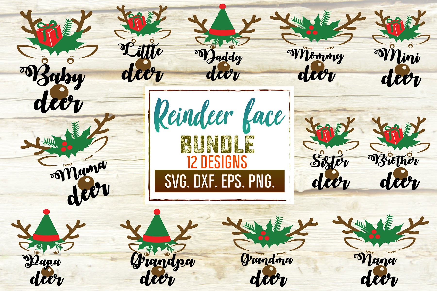 Download Free 215 Family Christmas Svg SVG PNG EPS DXF File for Cricut, Silhouette and Other Machine