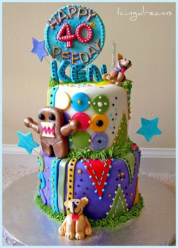 40th Birthday Cakes