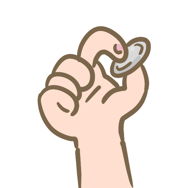 お金拾った のイラスト かわいいフリー素材が無料のイラストレイン