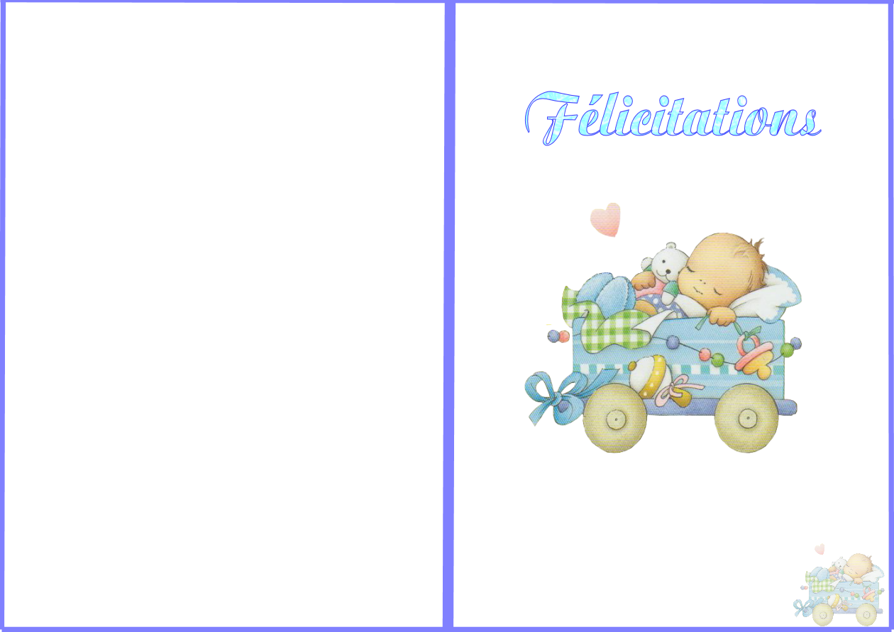 Carte A Imprimer Felicitations