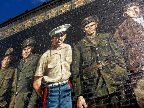 Veterans mural