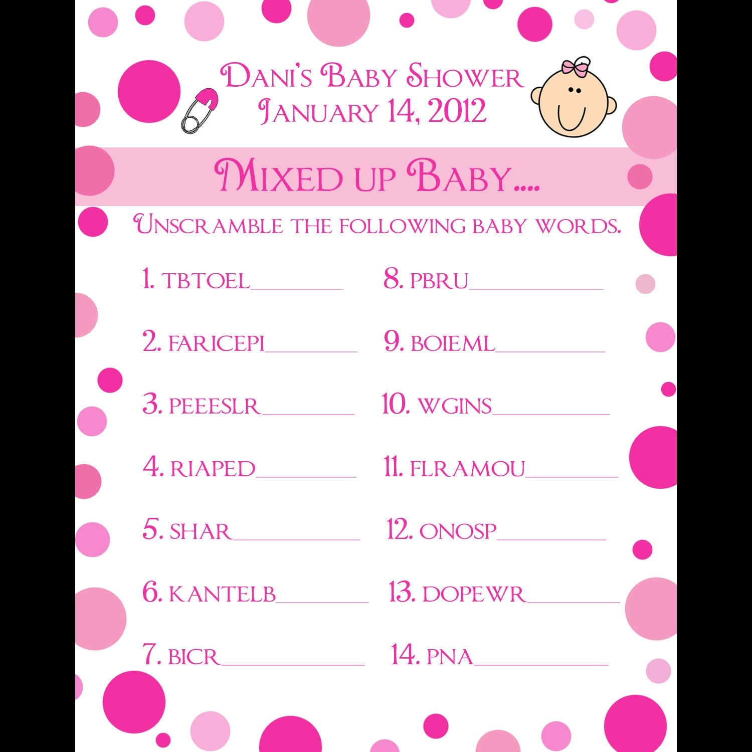 Baby Shower Juegos Divertidos Originales
