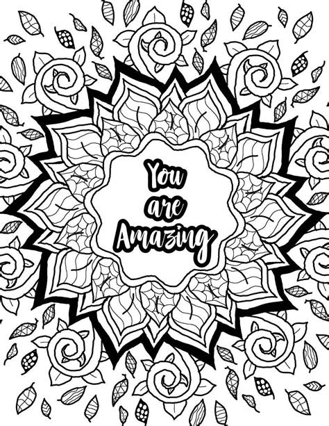  inspirational quotes coloring pages coloring home