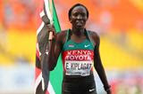 Edna Kiplagat in the women's Marathon at the IAAF World Championships Moscow 2013 (Getty Images)