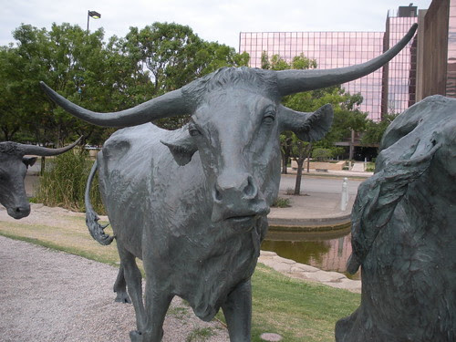 Detail of Longhorn