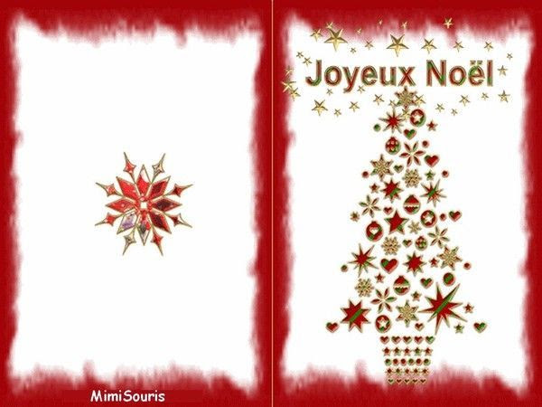 carte postale joyeux noel