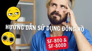 Hướng dẫn sử dụng chi tiết Đồng hồ điều khiển kho lạnh SF-800 & SF-800D